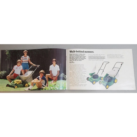 Sales Brochure for 1980 John Deere Lawn and Garden Products - Picture 5 of 13